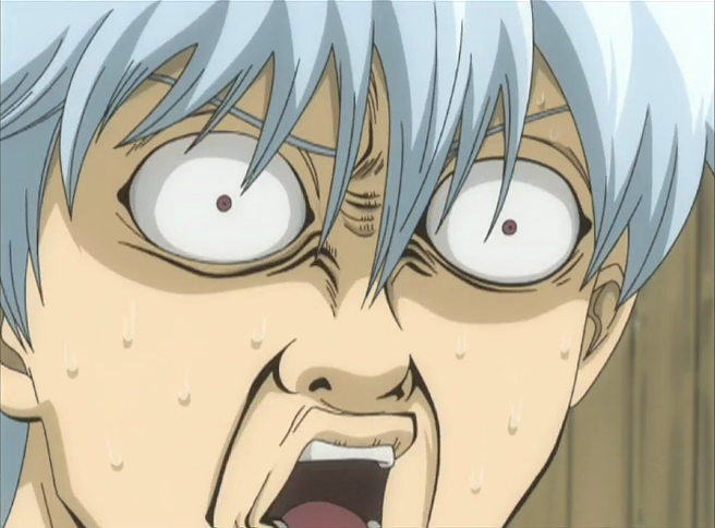 Anime wtf face gif